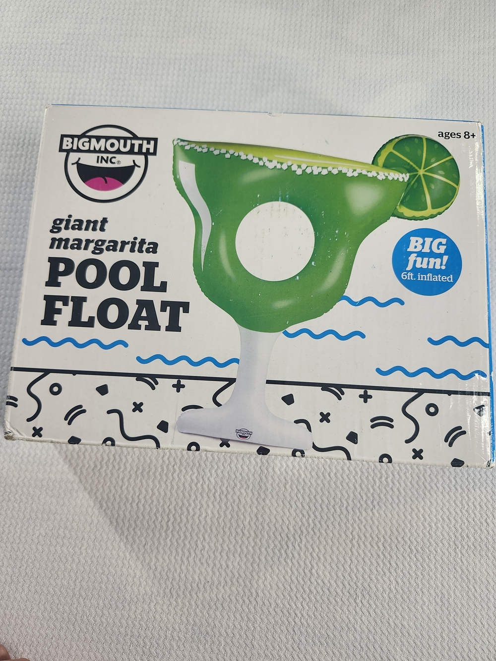 Giant Margarita POOL FLOAT 6 Ft by Big Mouth Inc